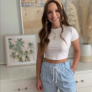 White Crop Top🤍